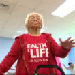 Mrs. Con Mac is described as wonderful person who inspires others. Image of Mrs. Con Mac is described as wonderful person who inspires others.