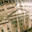 The United States currency's motto is 'In God We Trust.' Image of The United States currency's motto is 'In God We Trust.'