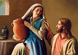 Jesus led Martha to stop the constant busy work and just be with Him. Image of Jesus led Martha to stop the constant busy work and just be with Him.