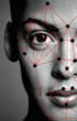 Facial recognition technology can identify you, even if you're not completely facing a camera. Image of Facial recognition technology can identify you, even if you're not completely facing a camera.