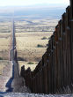 Border fence between United States and Mexico. Image of Border fence between United States and Mexico.