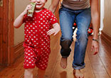 Parenting is hard (often tireless) work and children can fray your seams sometimes. Image of Parenting is hard (often tireless) work and children can fray your seams sometimes.