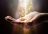 When you allow God to be God you will find peace. Image of When you allow God to be God you will find peace.