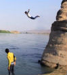 ISIS militants spends their Jihad holiday swimming and taking care of bees. Image of ISIS militants spends their Jihad holiday swimming and taking care of bees.