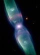 Hubble Scope's new image of Minkowski's Butterfly, a Butterfly Nebula.
Image of Hubble Scope's new image of Minkowski's Butterfly, a Butterfly Nebula.