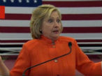 Hillary Clinton jokes about her email server, despite the fact she could face criminal prosecution. Image of Hillary Clinton jokes about her email server, despite the fact she could face criminal prosecution.