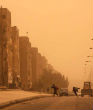 Deadly sandstorm rages on. Image of Deadly sandstorm rages on.