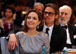 Brad Pitt and Angelina Jolie. Image of Brad Pitt and Angelina Jolie.