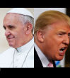 Pope Francis is polled by Gallup as admired the same as Donald Trump in the United States. Image of Pope Francis is polled by Gallup as admired the same as Donald Trump in the United States.