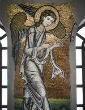 Mosaics like this one have been restored and will be on full display in 2017. In the meantime, officials are keeping quiet about the new icon. Image of Mosaics like this one have been restored and will be on full display in 2017. In the meantime, officials are keeping quiet about the new icon.