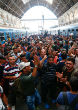 Refugees continue to arrive in Europe by any means possible, many losing their lives in the attempt. Image of Refugees continue to arrive in Europe by any means possible, many losing their lives in the attempt.