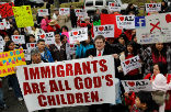 There are now more immigrants in the USA than ever before, which is stirring controversy. Image of There are now more immigrants in the USA than ever before, which is stirring controversy.