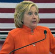 Orange suits you, Hillary. Image of Orange suits you, Hillary.