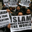 Islam seeks to convert the world, by all means necessary. Image of Islam seeks to convert the world, by all means necessary.