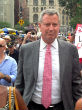 Mayor Bill de Blasio won't talk - but his staff will (Wikipedia). Image of Mayor Bill de Blasio won't talk - but his staff will (Wikipedia).