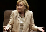 Hillary Clinton = establishment in an election year when people hate the establishment. Good luck. Image of Hillary Clinton = establishment in an election year when people hate the establishment. Good luck.