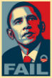Street artist Shepard Fairey admitted his disappointment in US President Barack Obama. Image of Street artist Shepard Fairey admitted his disappointment in US President Barack Obama.