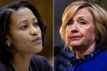 Cheryl Mills is unhappy that her deposition might become the source of criticism. Image of Cheryl Mills is unhappy that her deposition might become the source of criticism.
