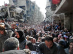 Syrian refugees are hoping to gain entry to the United States. Image of Syrian refugees are hoping to gain entry to the United States.