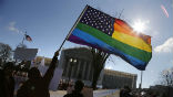Less than 4 percent of the population is LGBT, but they command substantial political clout. Image of Less than 4 percent of the population is LGBT, but they command substantial political clout.