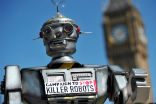 Perhaps the most important question in robotics is how will we humans relate to these machines? Image of Perhaps the most important question in robotics is how will we humans relate to these machines?