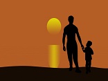 Father and son Image of Father and son