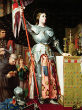 Saint Joan of Arc was canonized in 1920. Image of Saint Joan of Arc was canonized in 1920.