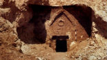 The Talpiot Tomb was discovered in east Jerusalem in 1980. Image of The Talpiot Tomb was discovered in east Jerusalem in 1980.