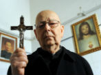 Father Gabriele Amorth is a trained exorcist. Image of Father Gabriele Amorth is a trained exorcist.