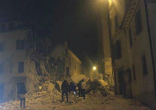 Some buildings crumbled while others stood strong (UGC). Image of Some buildings crumbled while others stood strong (UGC).