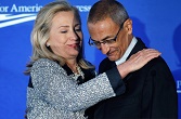 Hillary Clinton (now the Democratic nominee) and John Podesta Image of Hillary Clinton (now the Democratic nominee) and John Podesta