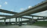 Californians have a fear of high overpasses. Image of Californians have a fear of high overpasses.