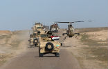 Iraqi Security Forces begin their advance into Mosul. Image of Iraqi Security Forces begin their advance into Mosul.