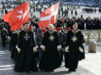 The Order of Malta are an ancient order of Catholic knights who still perform charitable work today. Image of The Order of Malta are an ancient order of Catholic knights who still perform charitable work today.
