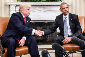 Obama has told Trump not to issue too many executive orders. Image of Obama has told Trump not to issue too many executive orders.