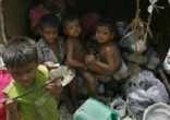 Pope Francis tells us never to forget the poor. Image of Pope Francis tells us never to forget the poor.