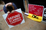 Republicans are about to exercise their right to choose and abort Planned Parenthood. Image of Republicans are about to exercise their right to choose and abort Planned Parenthood.