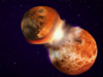 The Moon is going to collide with Earth, in about 65 BILLION years. Image of The Moon is going to collide with Earth, in about 65 BILLION years.