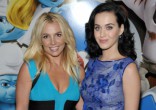 Britney Spears v. Katy Perry. Image of Britney Spears v. Katy Perry.