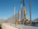 Walls are already up in some places and have been for years. Trump's plan would make the wall comprehensive, stretching from the Pacific to the Gulf of Mexico. Image of Walls are already up in some places and have been for years. Trump's plan would make the wall comprehensive, stretching from the Pacific to the Gulf of Mexico.