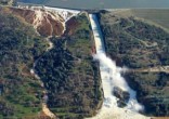 Butte County's 900-foot tall Oroville Dam spillway is broken. Image of Butte County's 900-foot tall Oroville Dam spillway is broken.