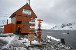 An Argentine research station in Antarctica has set a record, but for hype not temperature. Image of An Argentine research station in Antarctica has set a record, but for hype not temperature.