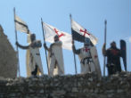 The Knights Templar were a religious military order who not only fought, but also built fortresses and pioneered banking. Image of The Knights Templar were a religious military order who not only fought, but also built fortresses and pioneered banking.