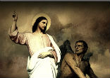 Jesus being tempted in the Desert Image of Jesus being tempted in the Desert