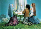 Pope Francis will canonize Fatima visionaries. Image of Pope Francis will canonize Fatima visionaries.