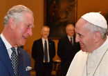 Prince Charles meets Pope Francis (AFP). Image of Prince Charles meets Pope Francis (AFP).