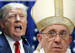 President Trump's first foriegn trip will include a stop at the Vatican to meet Pope Francis. Image of President Trump's first foriegn trip will include a stop at the Vatican to meet Pope Francis.