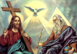Father, Son, and Holy Spirit. Image of Father, Son, and Holy Spirit.