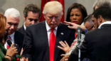 Trump may be preparing to defend religious freedom with a new rule. Image of Trump may be preparing to defend religious freedom with a new rule.