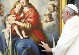 The art of mercy is truly Pope Francis' idea of art. Image of The art of mercy is truly Pope Francis' idea of art.